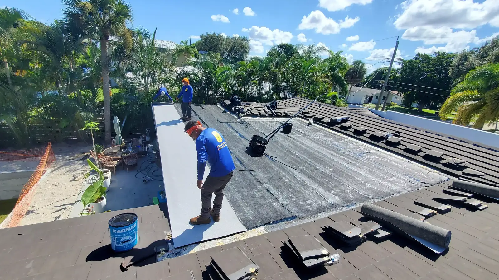 Hot Asphalt Flat Roofs - Photo 5