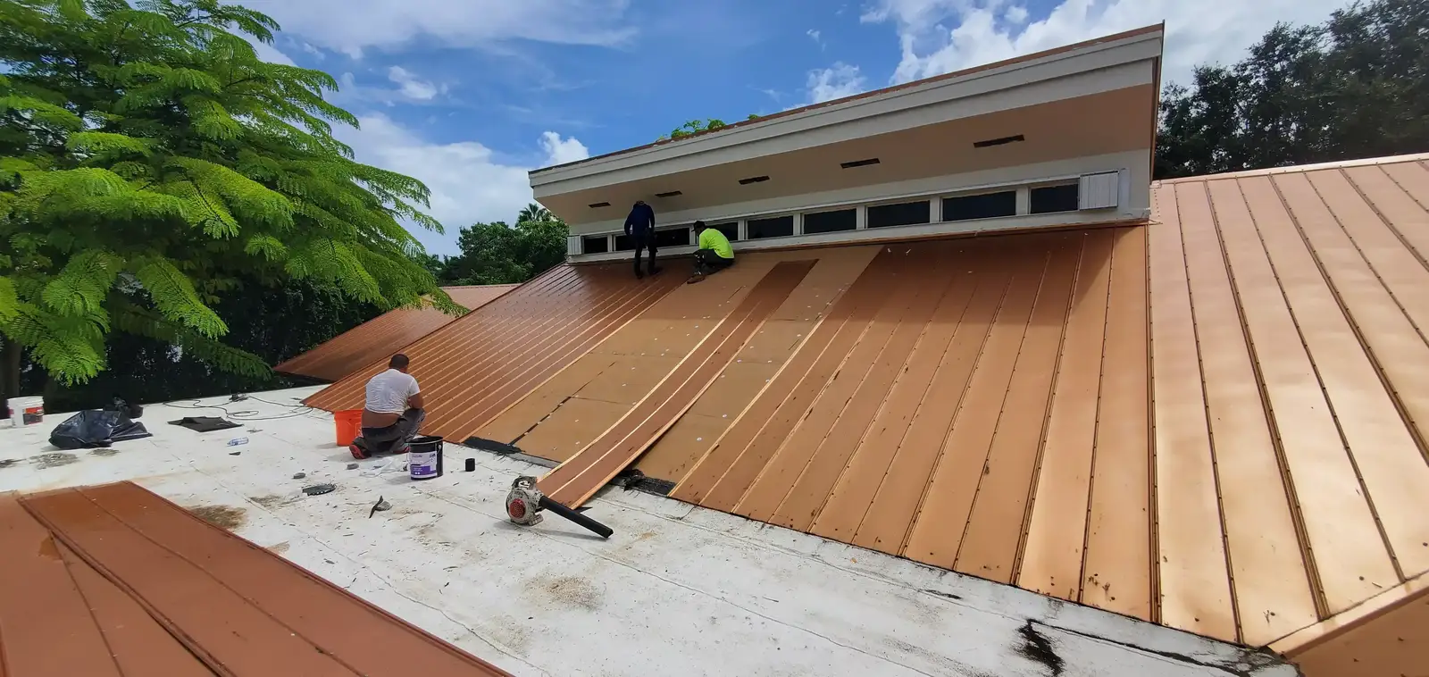 Metal Roof Repair - Photo 2